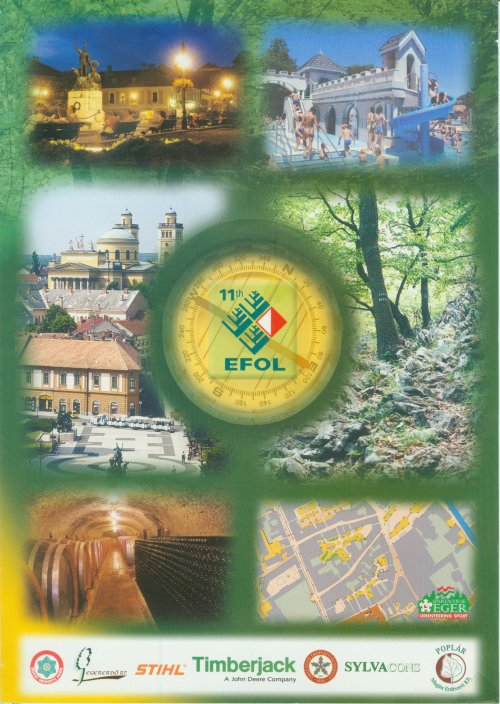 Flyer of 11th EFOL Hungary 2004, 2nd page